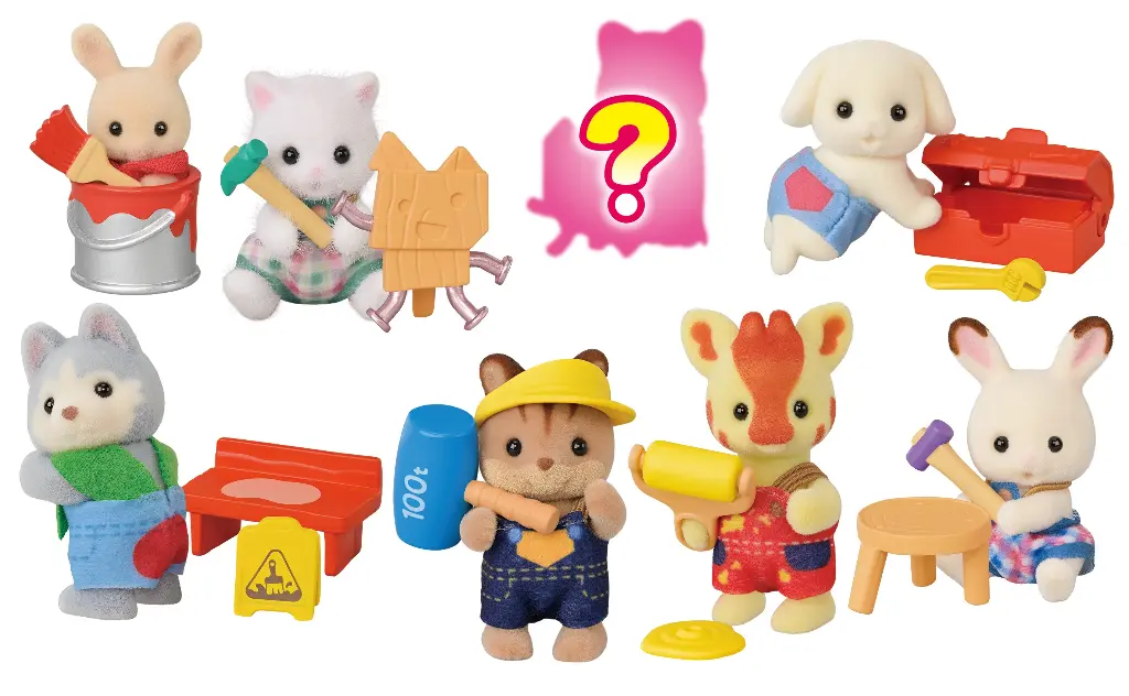 Sylvanian Families Blind Bag - Baby Builders Series
