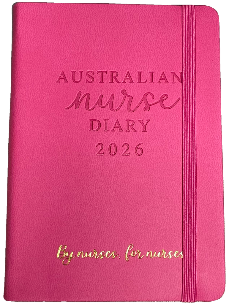 2026 Australian Nurse Diary (Pocketsized Hard Cover) - Scrub Pocket Planner