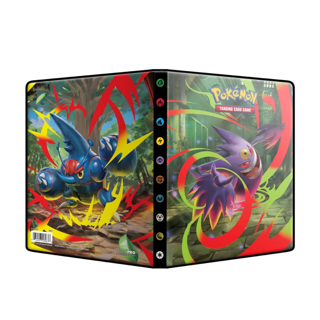 Ultra Pro Pokémon TCG: Mega Evolution 2 Phantasmal Flames 4 Pocket Portfolio