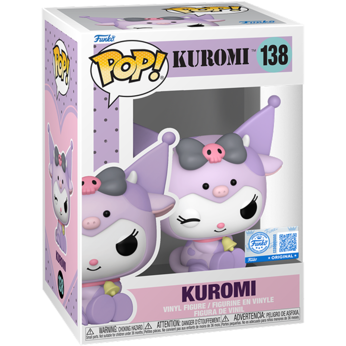 Hello Kitty & Friends - Kuromi (Cow Cosplay) Exclusive Funko Pop! Vinyl Figure #138