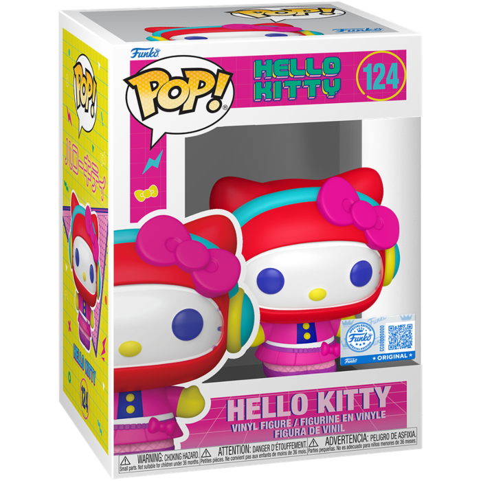 Hello Kitty & Friends - Arcade Helly Kitty Funko Pop! Vinyl Figure #124