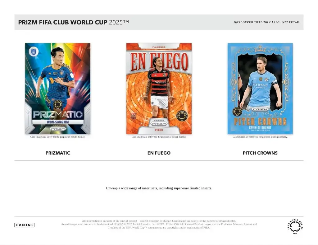 Panini 2025 Prizm FIFA World Cup Soccer Mega Box