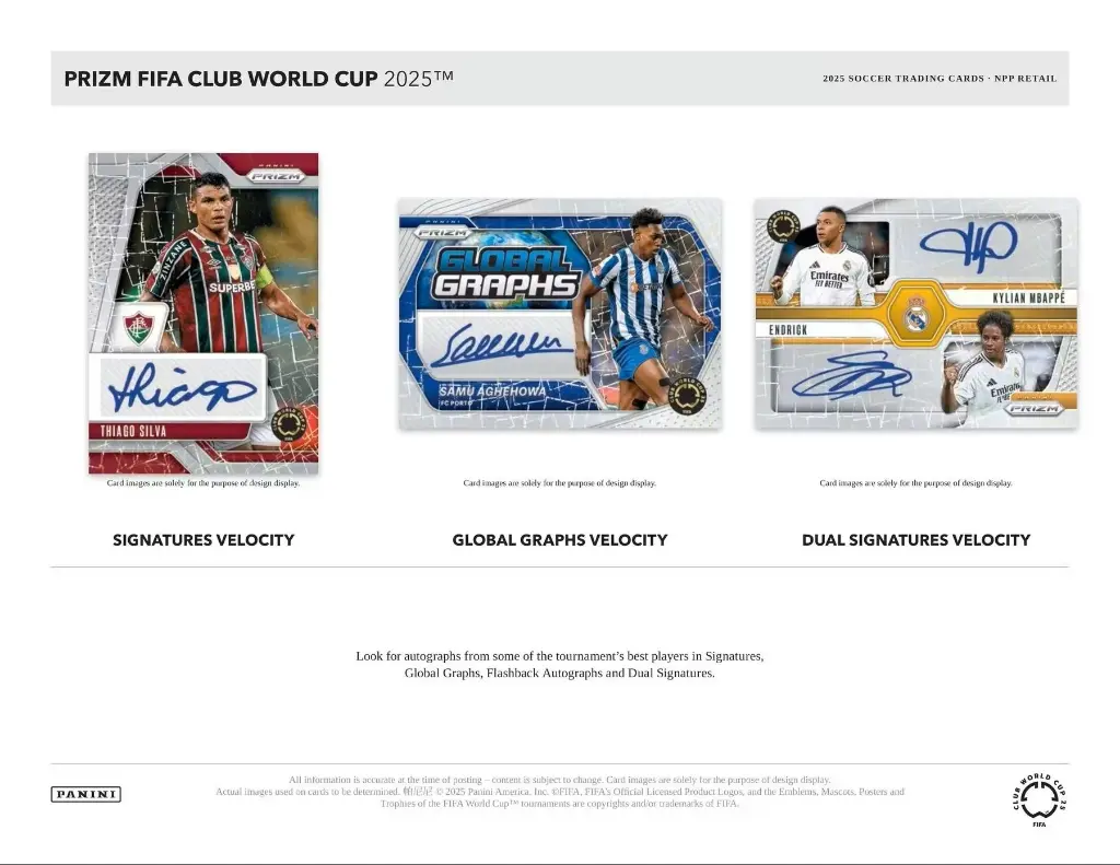 Panini 2025 Prizm FIFA World Cup Soccer Mega Box
