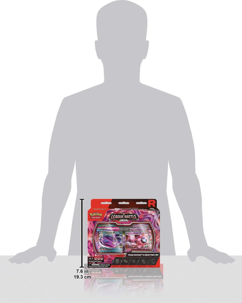 Pokémon TCG: Team Rocket's Mewtwo ex League Battle Deck