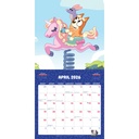 2026 Bluey Square Wall Calendar - BrownTrout (Official with Stickers)