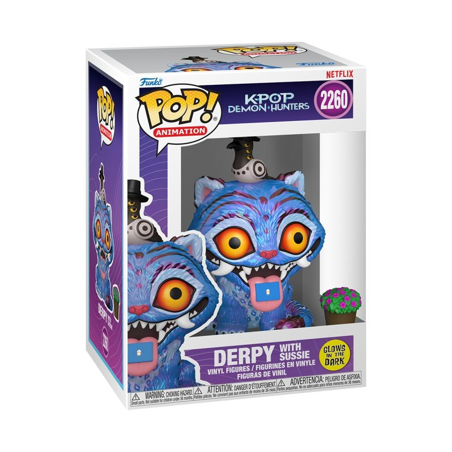 K-Pop Demon Hunters - Derpy with Sussie (Glow in the Dark) Funko Pop! Vinyl Figure #2260