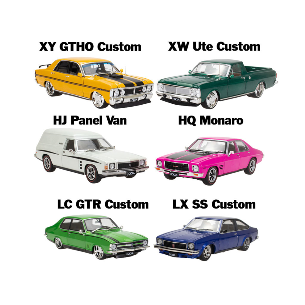 1:24 Assorted Sfragismeno Australian Model Cars - Diecast 