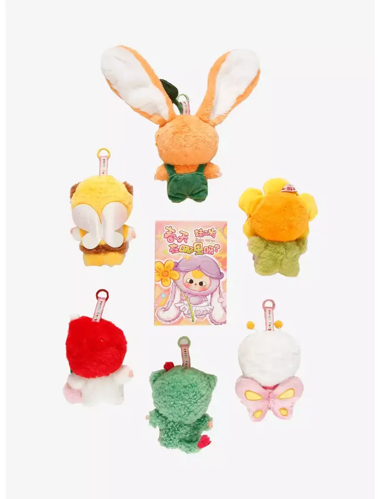 Baby Three - "Where's Spring?" Plush Keyring Blind Box