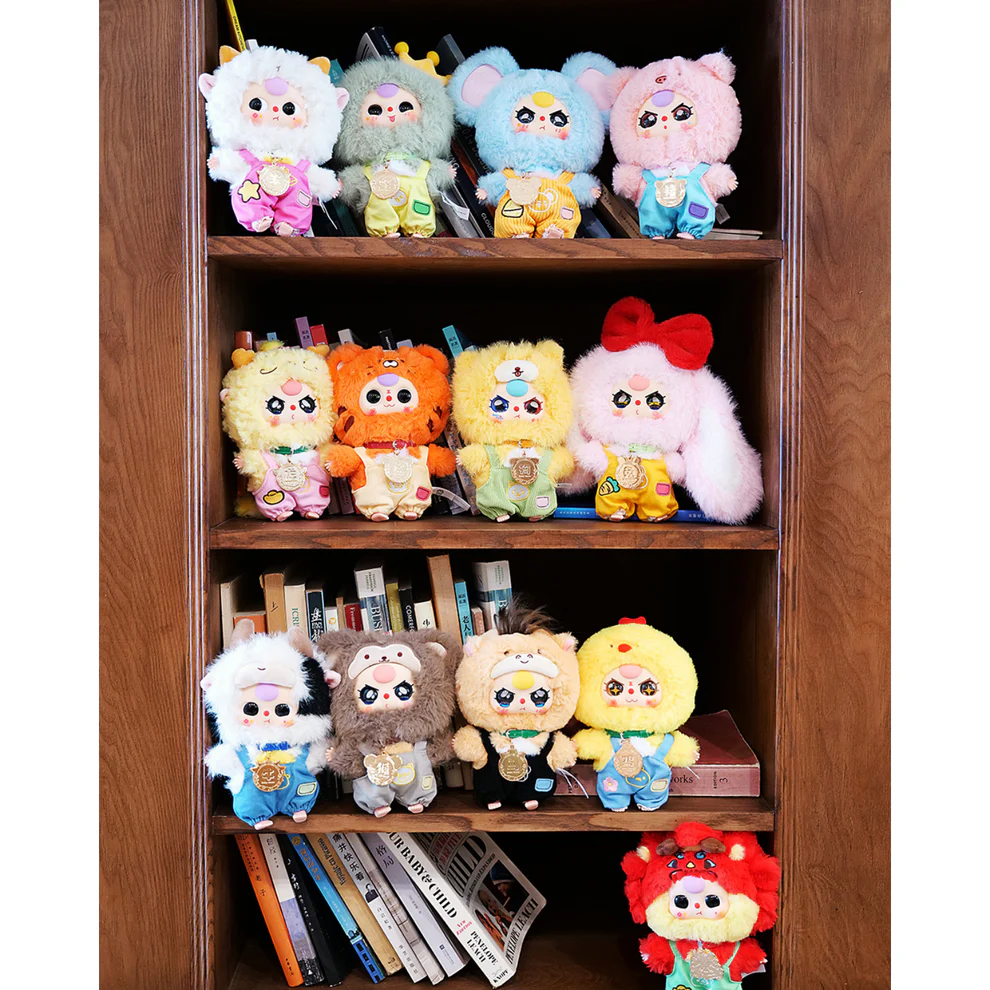 Baby Three - Twelve Zodiac V2 Plush Keyring Blind Box