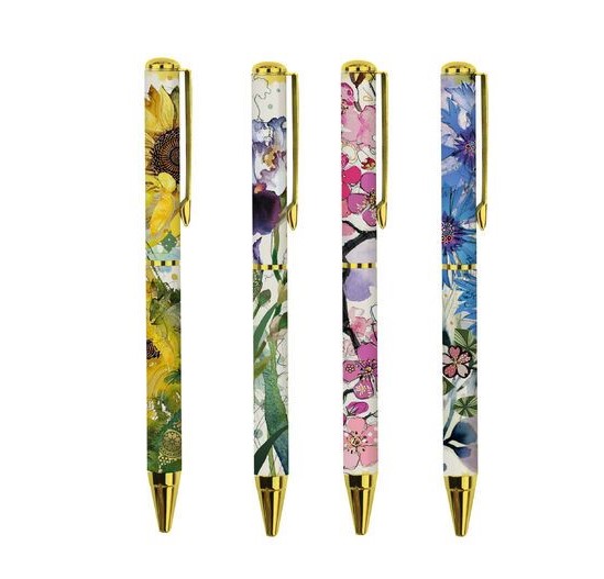 Bug Art - Floral Boxed Pen (4 Designs Available)