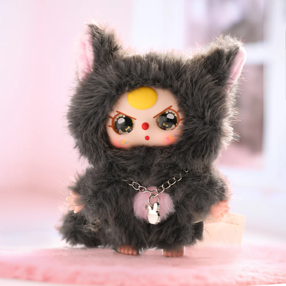 Baby Three - Cat & Dog Plush Keyring Blind Box