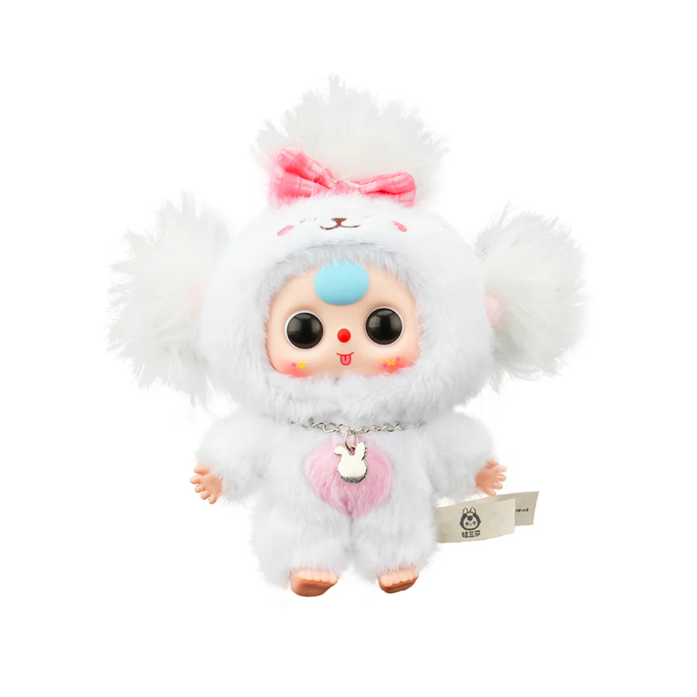 Baby Three - Cat & Dog Plush Keyring Blind Box