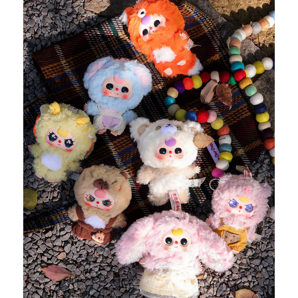 Baby Three - De-Lovely Plush Keyring Blind Box