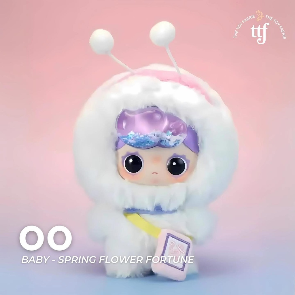Baby Three X OO Baby - Spring Flower Fortune Plush Keyring Blind Box