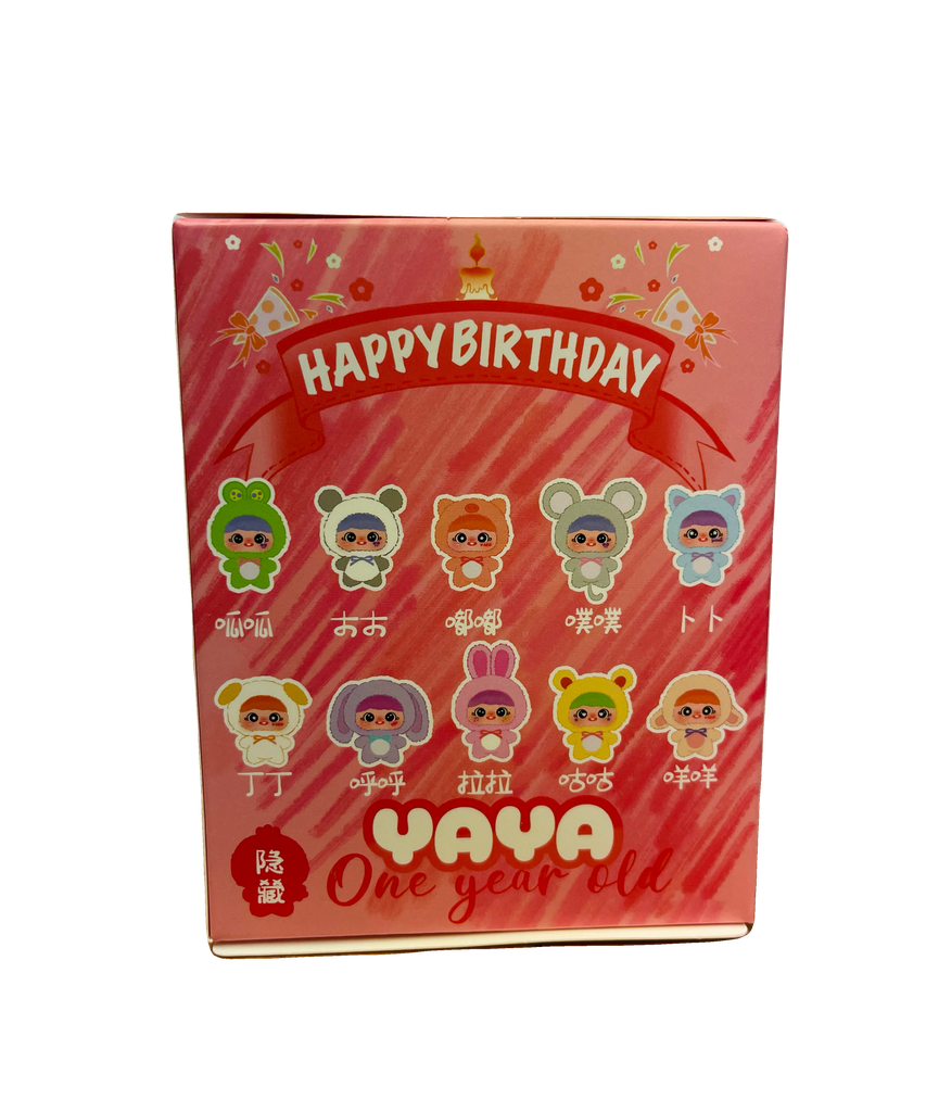 Baby Three X YAYA - One Year Old Series Plush Keyring Blind Box