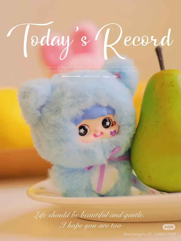 Baby Three X YAYA - One Year Old Series Plush Keyring Blind Box