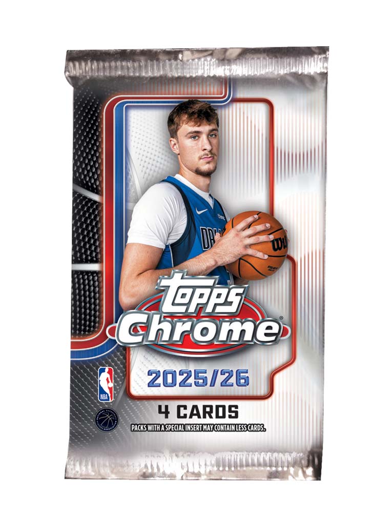 2025-2026 Topps Chrome NBA Basketball Value Box (Retail Blaster)