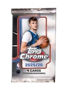 2025-2026 Topps Chrome NBA Basketball Value Box (Retail Blaster)