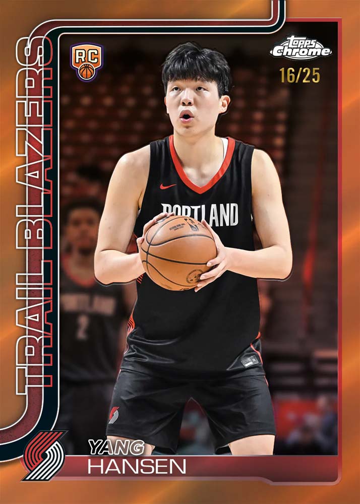 2025-2026 Topps Chrome NBA Basketball Value Box (Retail Blaster)