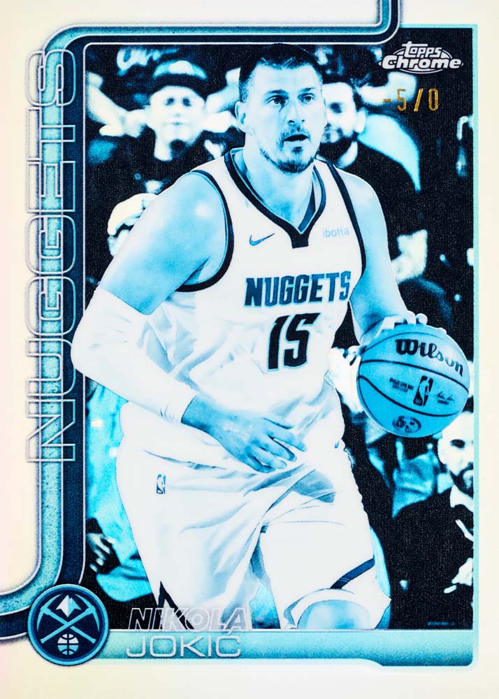 2025-2026 Topps Chrome NBA Basketball Mega Box (Exclusive Parallels)