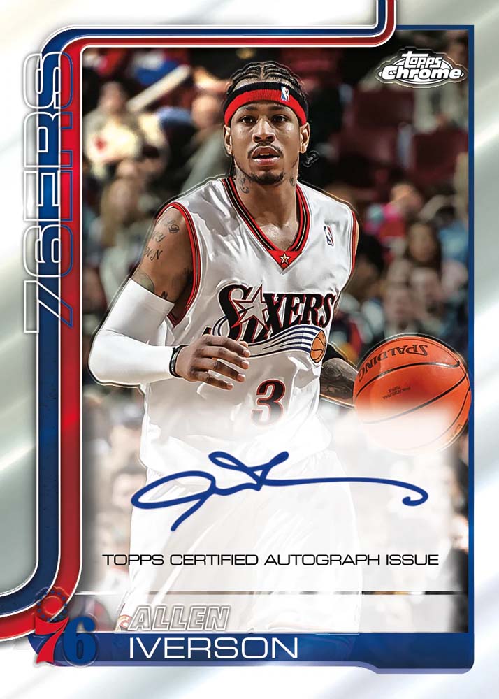 2025-2026 Topps Chrome NBA Basketball Mega Box (Exclusive Parallels)