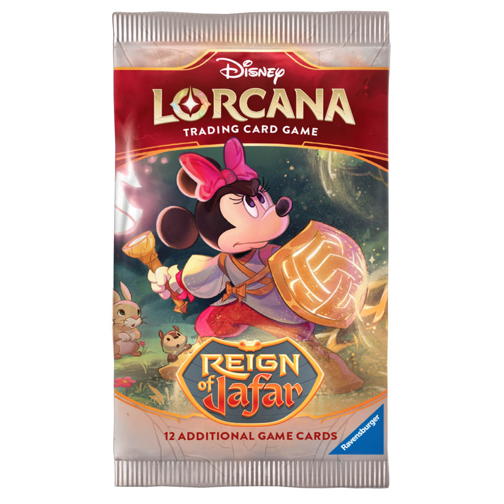 Disney Lorcana Trading Cards Reign of Jafar Booster Pack