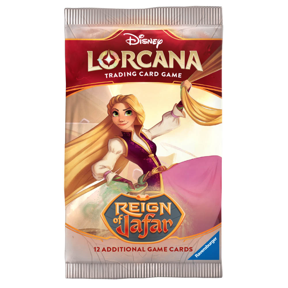 Disney Lorcana Trading Cards Reign of Jafar Booster Pack
