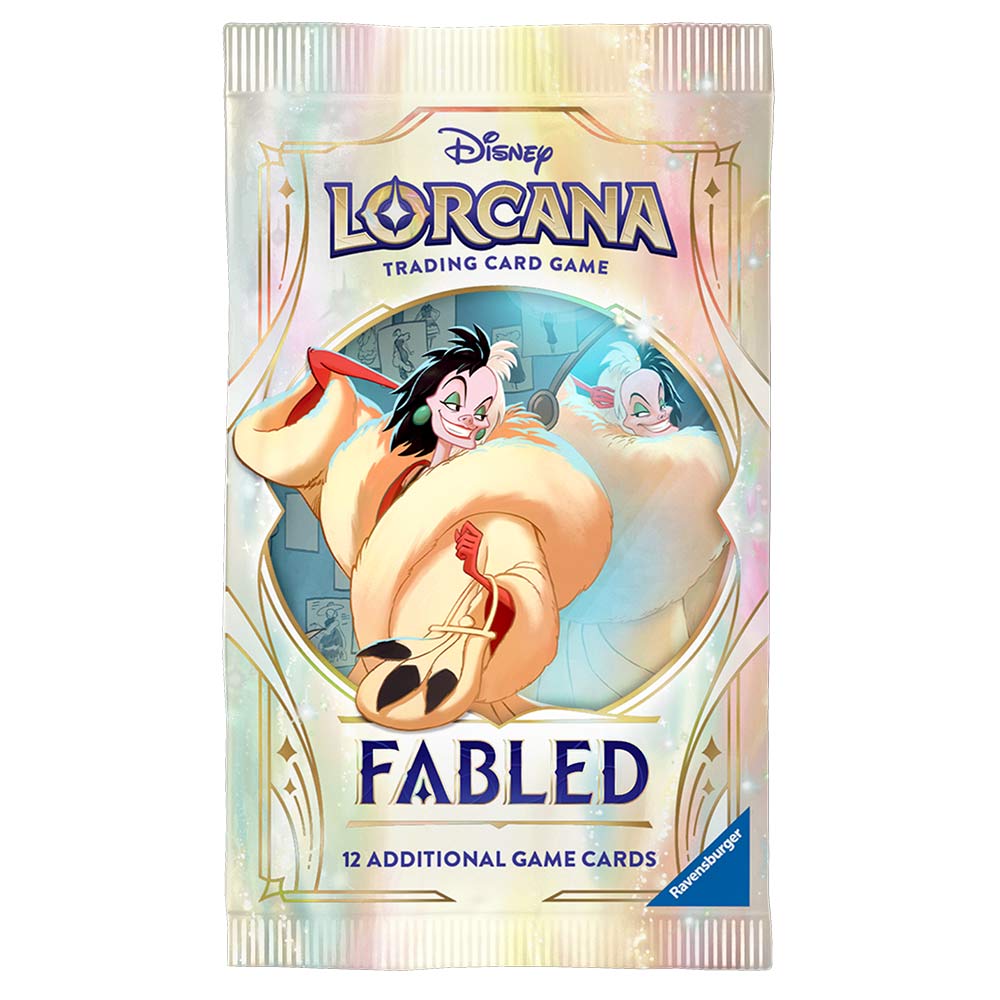 Disney Lorcana Trading Cards Fabled Sealed Booster Box
