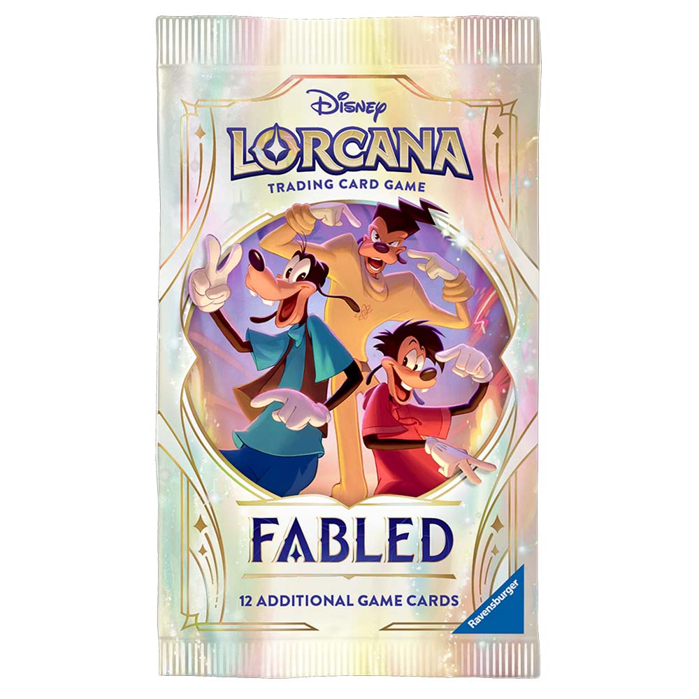Disney Lorcana Trading Cards Fabled Sealed Booster Box