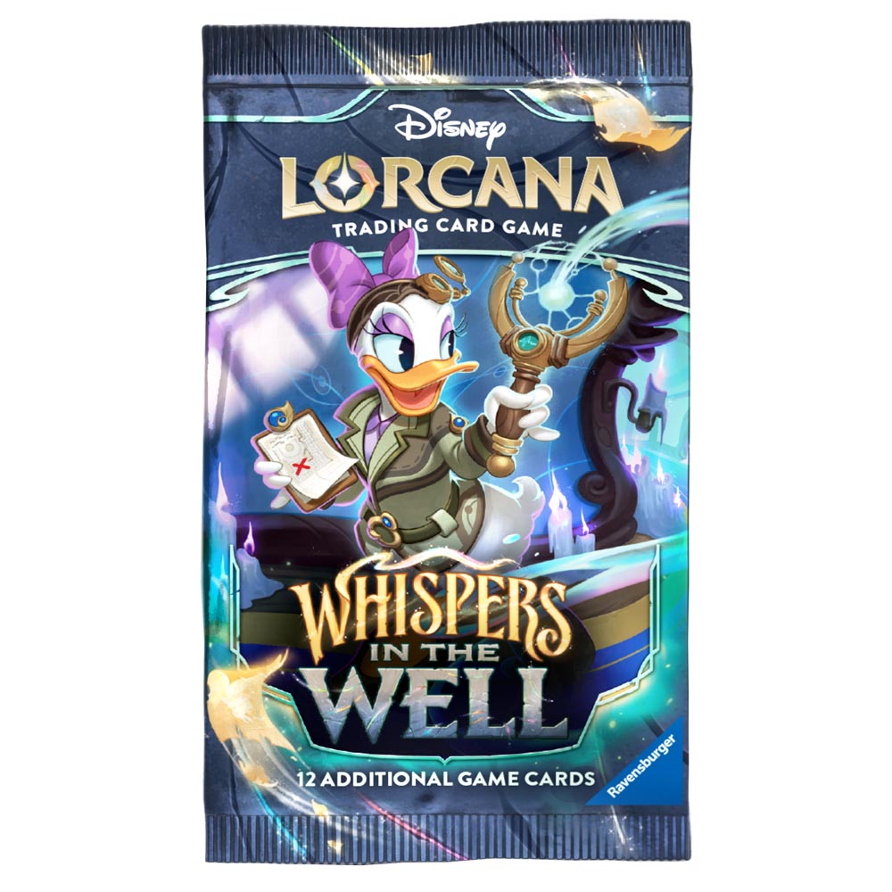 Disney Lorcana Trading Cards Whispers in the Well Booster Pack