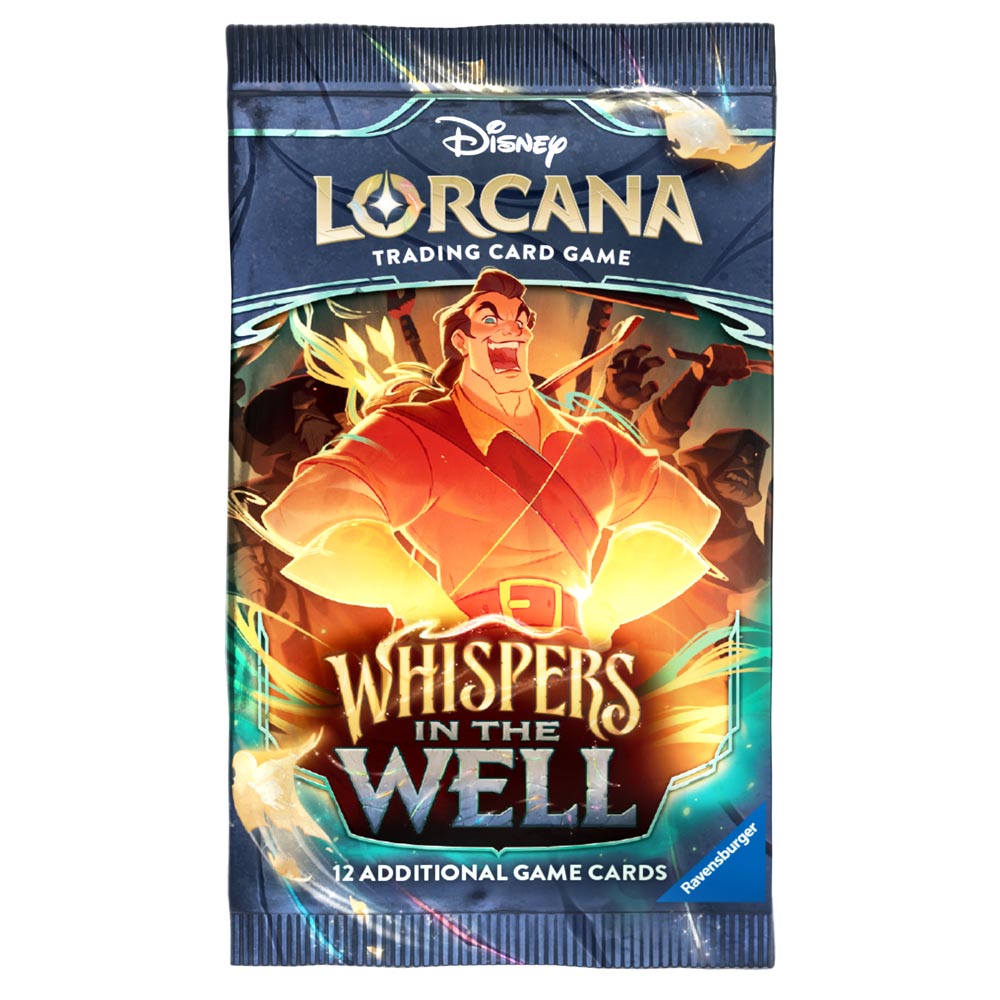 Disney Lorcana Trading Cards Whispers in the Well Booster Pack