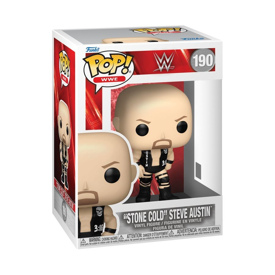 WWE - Stone Cold Steve Austin Funko Pop! Vinyl Figure #190