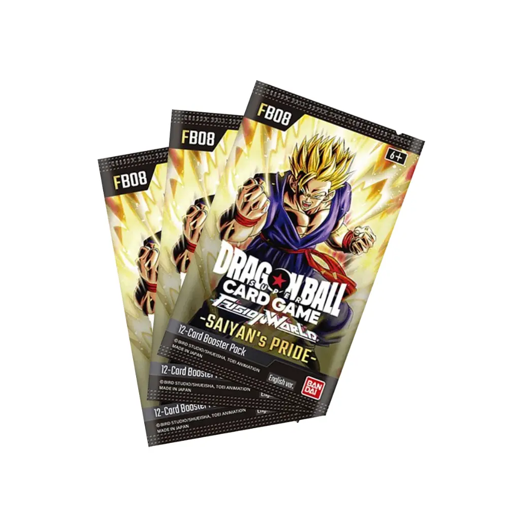 Dragon Ball Super Trading Card Game: Fusion World - Saiyan's Pride [FB08] Sealed Booster Box