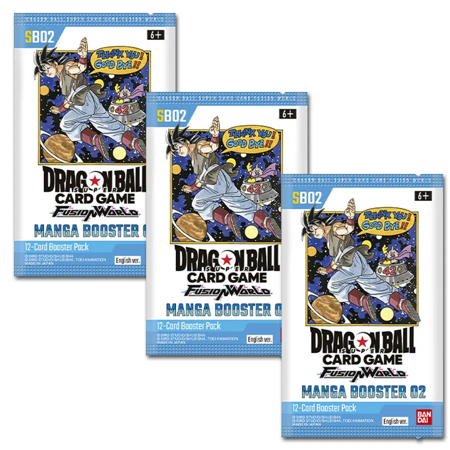 Dragon Ball Super Trading Card Game: Fusion World - Manga 02 [SB02] Booster Pack
