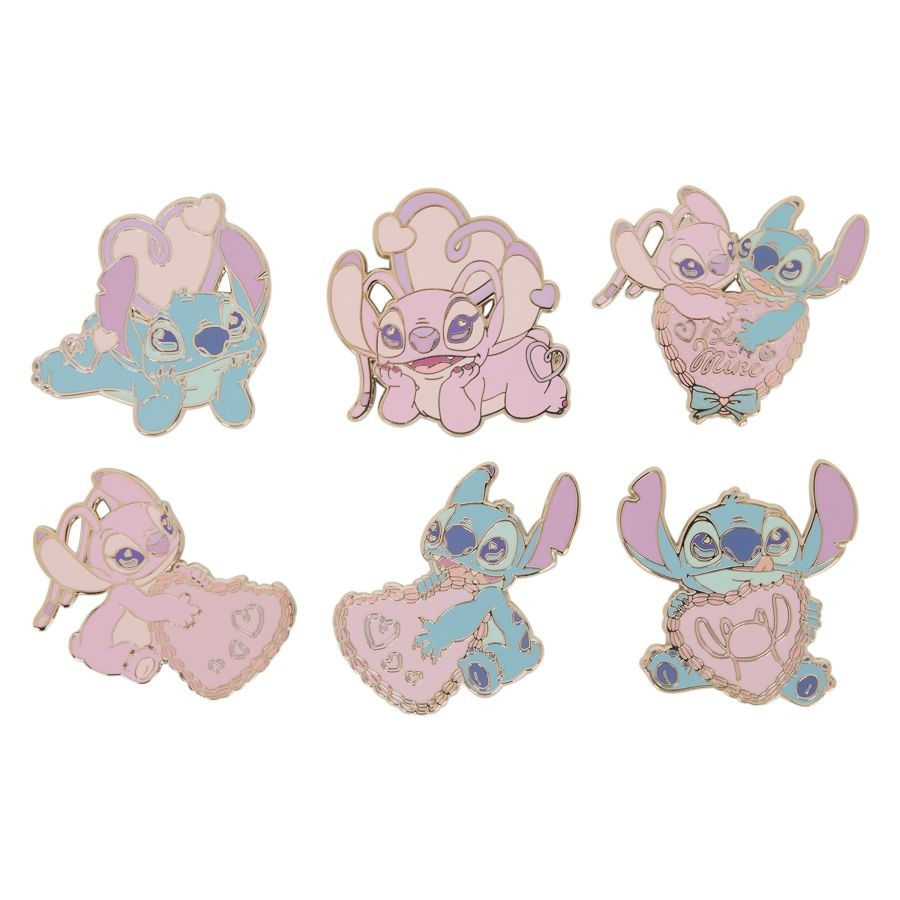 Lilo & Stitch - Angel Hearts Mystery Pins Assorted 