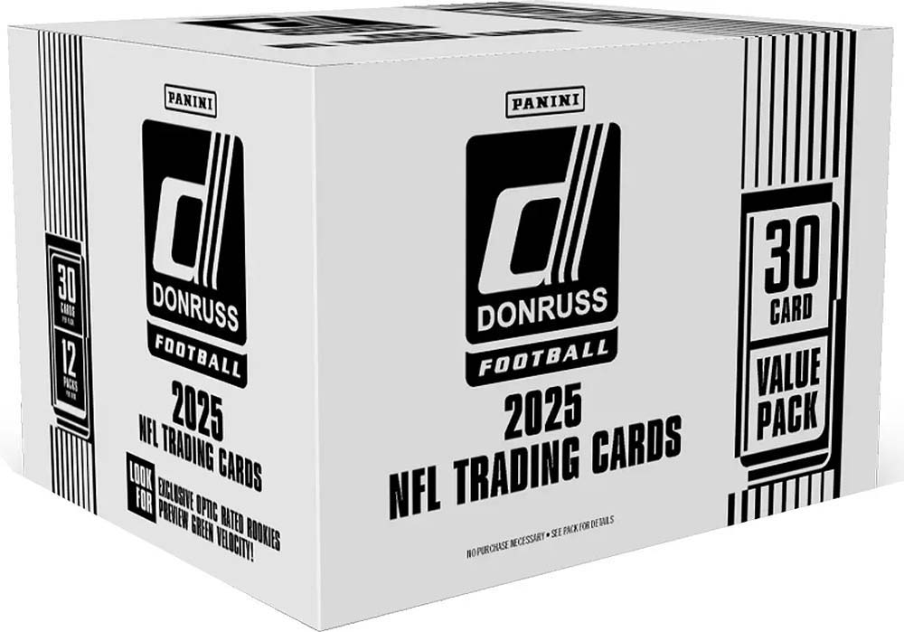 2025 Panini Donruss NFL Football Trading Card Fat Pack
