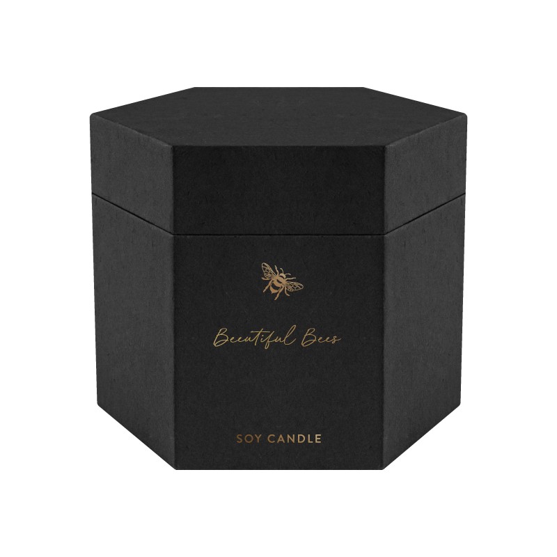 Beeutiful Bees Soy Candle - Honey Kisses (Oatmilk & Honey) 