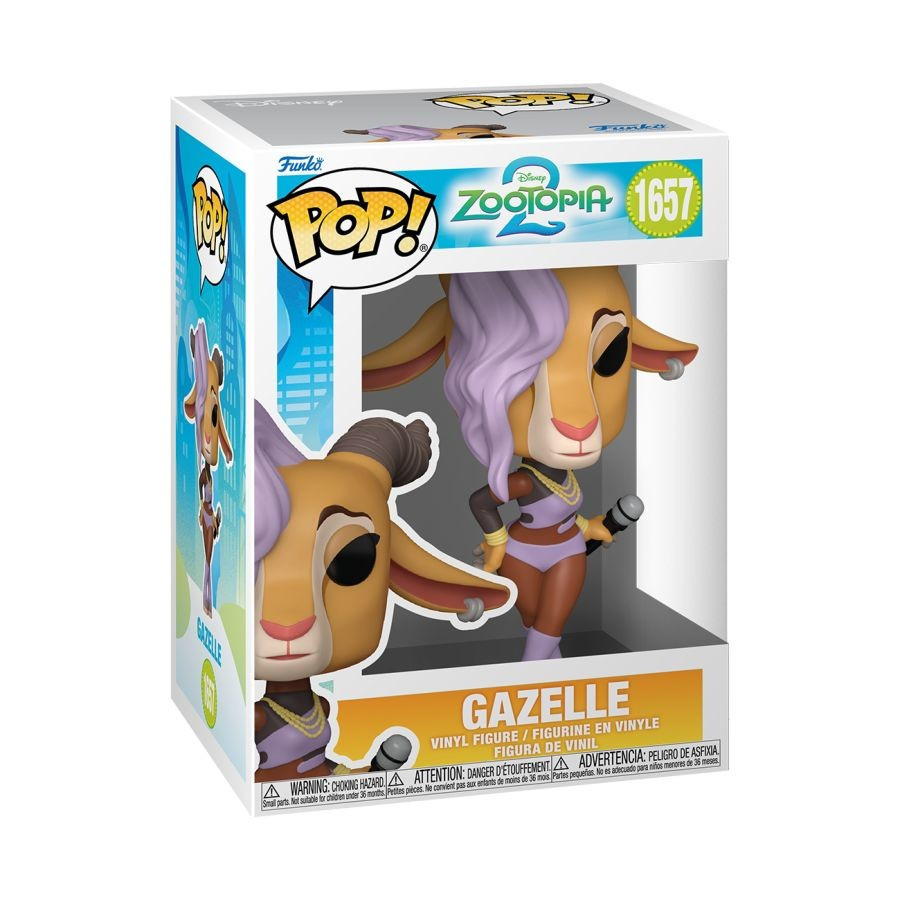 Zootopia 2: Gazelle Funko Pop! Vinyl Figure #1657
