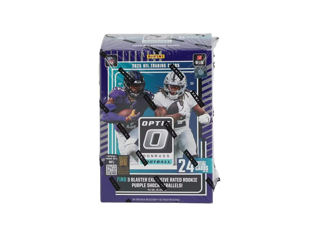2025 Panini Donruss Optic Football NFL Trading Card Blaster Box