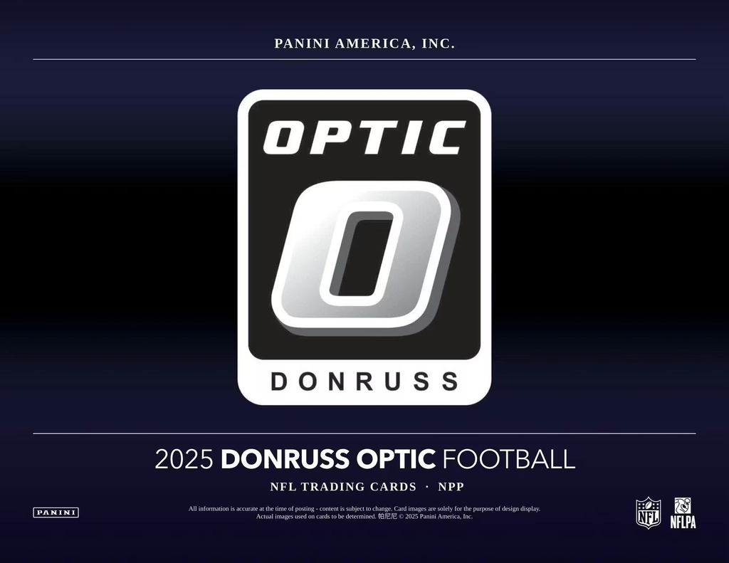 2025 Panini Donruss Optic Football NFL Trading Card Blaster Box