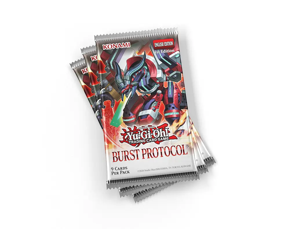 Yu-Gi-Oh! Trading Card Game: Burst Protocol - 9 x Card Booster Pack
