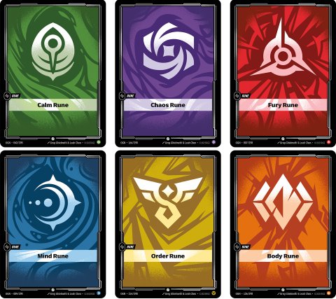 Riftbound: League of Legends Trading Card Game - Bulk Runes (100-Card Pack)