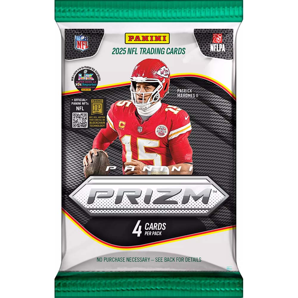 2025 Panini Prizm Football NFL Trading Card Blaster Box