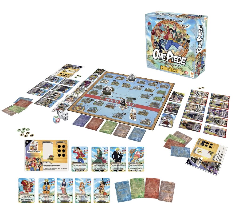 One Piece: Adventure Island (Conquer the Islands) Board Game