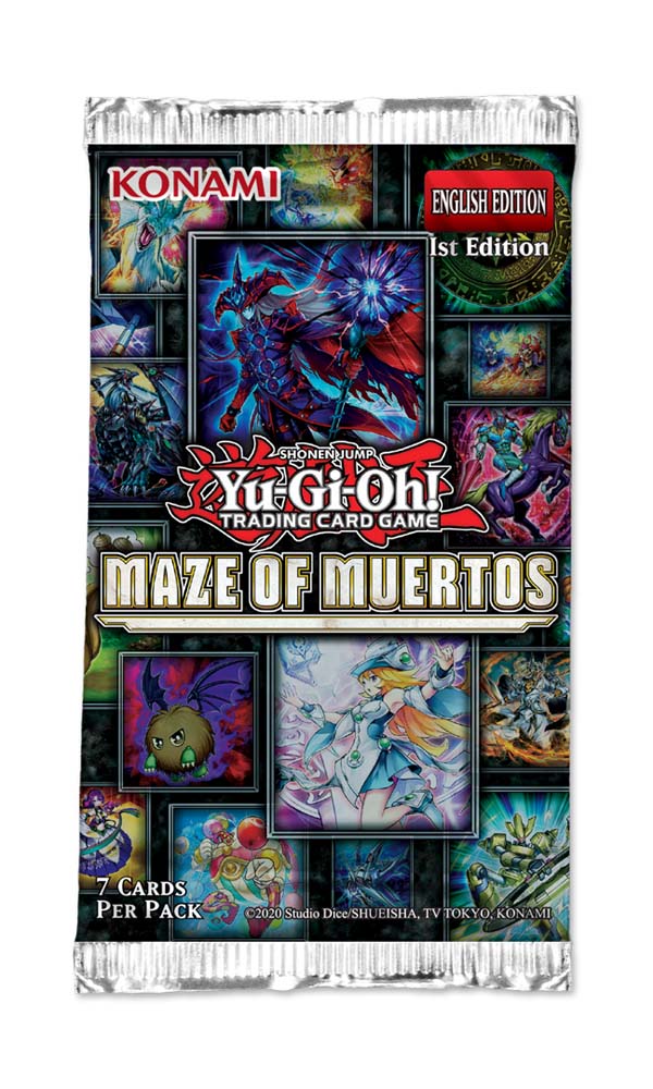 Yu-Gi-Oh! Trading Card Game: Maze of Muertos - 7 x Card Booster Pack