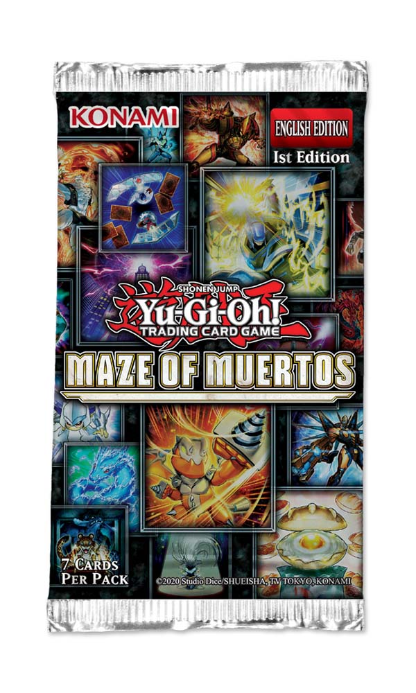 Yu-Gi-Oh! Trading Card Game: Maze of Muertos - 7 x Card Booster Pack
