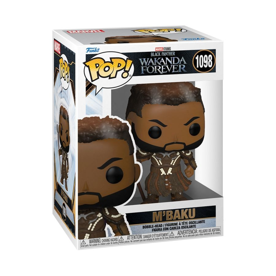 Black Panther 2: Wakanda Forever - M'Baku Funko Pop! Vinyl Figure #1098