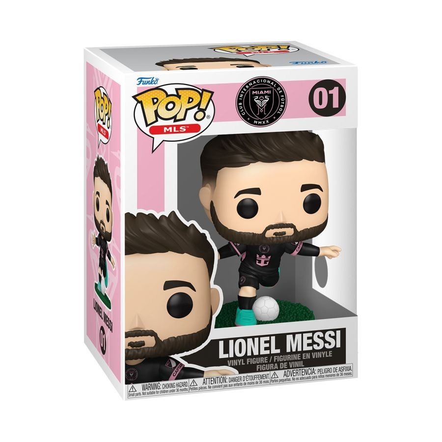 MLS: Inter Miami - Lionel Messi (Away) Funko Pop! Vinyl Figure #01