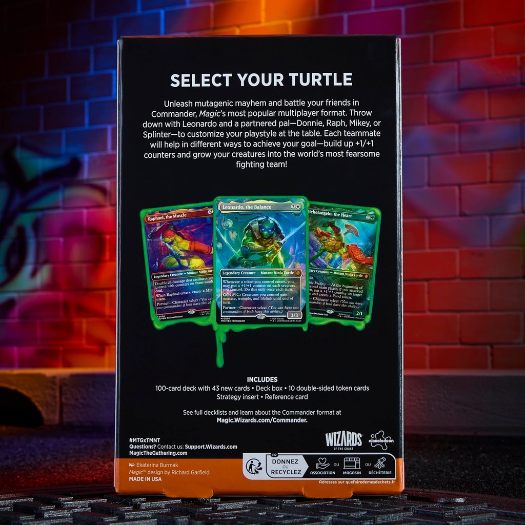 Magic The Gathering: Teenage Mutant Ninja Turtles - Commander Deck