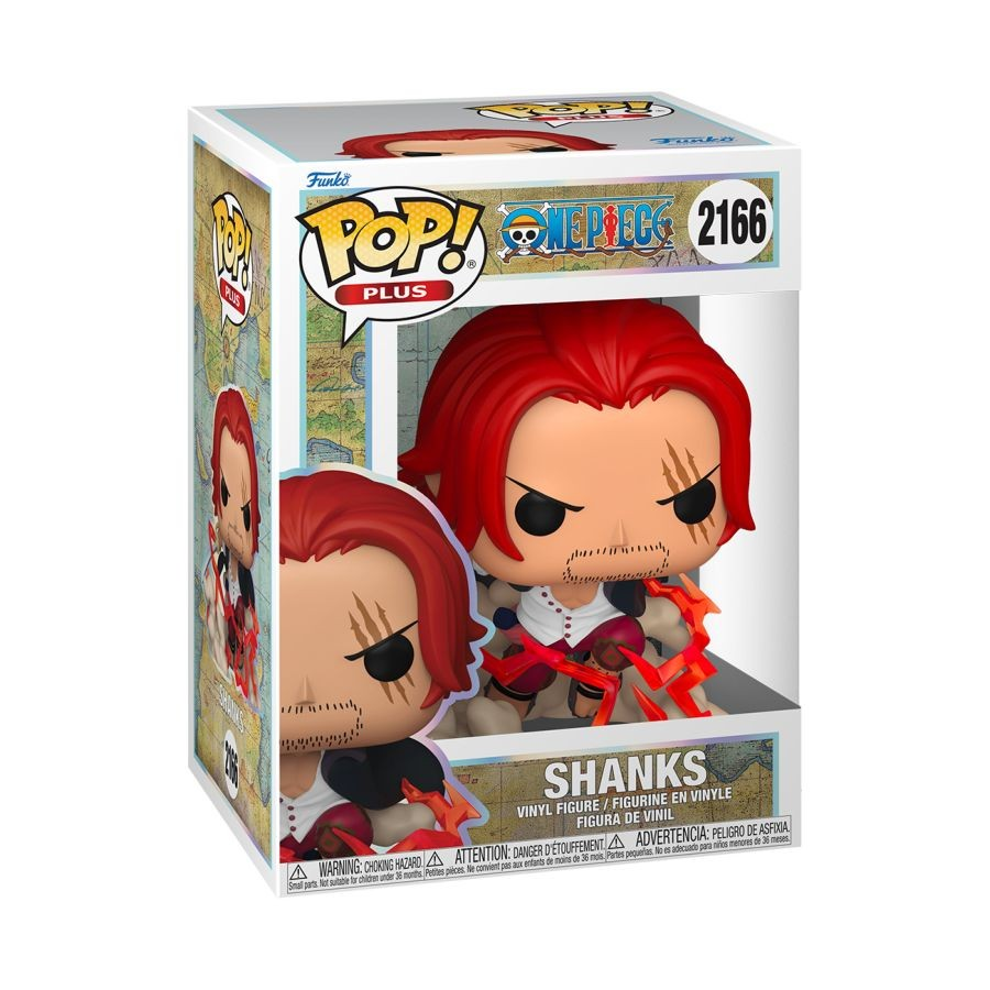 One Piece - Shanks Funko Pop! Plus Vinyl Figure #2166
